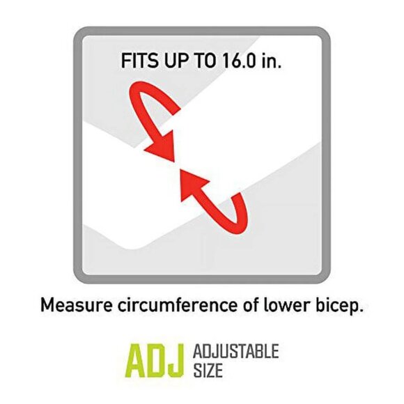 Ace Elbow Support One Size Pull On Sleeve Left or Right Elbow, Black 207249 💸 - Picture 6 of 7